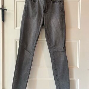 Frame Denim Women's Gray Skinny Jeans